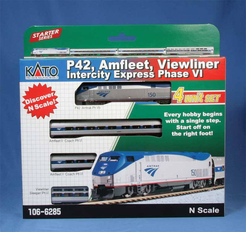 N Scale Train Set 3 Cars O5528
