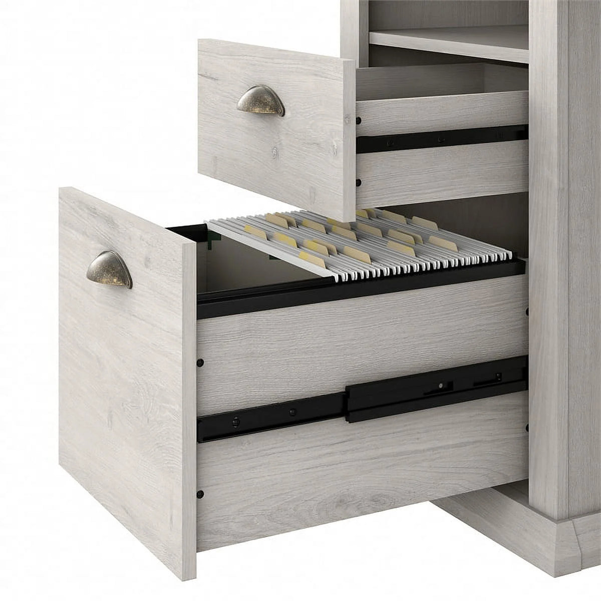 L Shaped Desk with Storage L405770