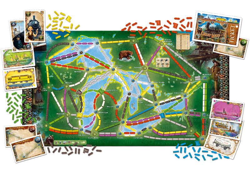 Ticket To Ride - Rails And Sails C8890