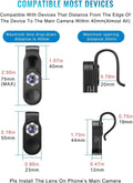 200X Mini Pocket Microscope with LED Light and Universal Clip I78324