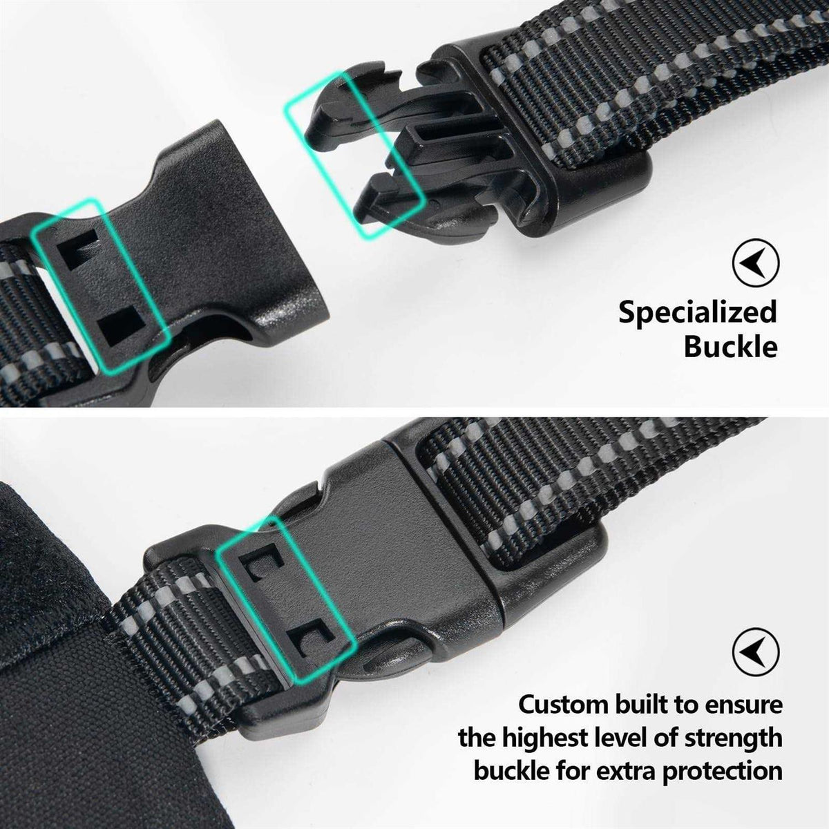 No Pull Reflective Dog Harness with Handle P52823