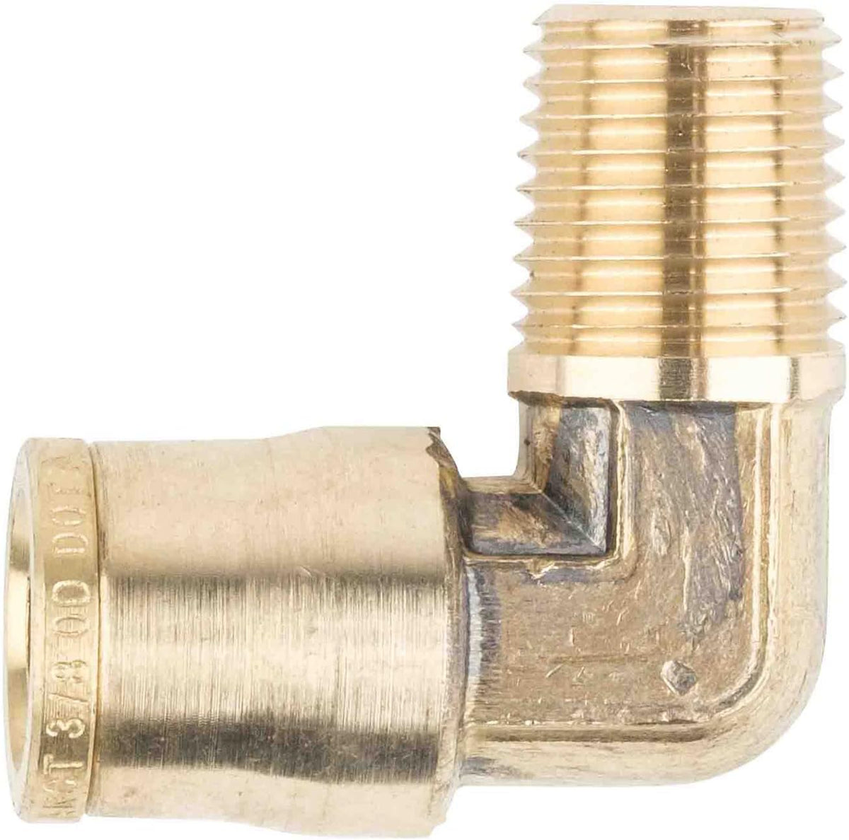 21 Pieces Brass Push to Connect Air Brake Line Fittings Connector Kit with Air Brake Line Cutter Q724647