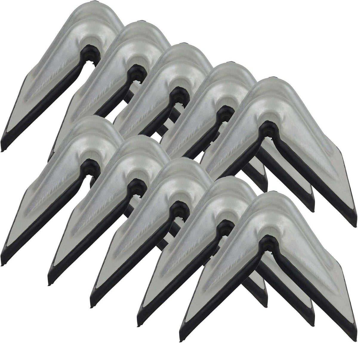 10 Pack Steel Corner Protector with Rubber Chain Z30817