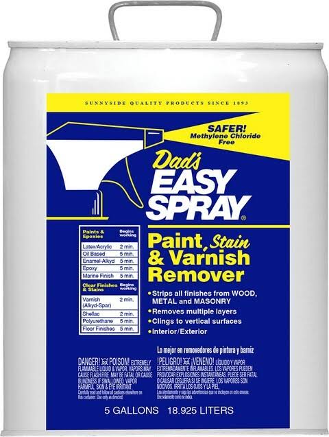 Paint Stain Varnish Remover 5 Gal Pail P854604