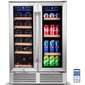 24'' Dual Zone Wine Refrigerator Z618