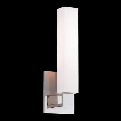 Polished Nickel 1 Light Bath Bracket V6155