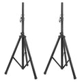 Black Heavy Duty Tripod Speaker Stands E6532