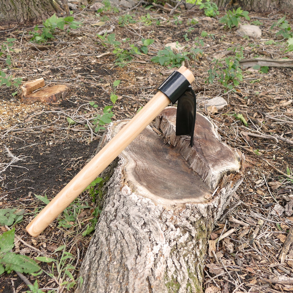 Curved Adze Woodworking Tool with 18 Inch Handle V998138