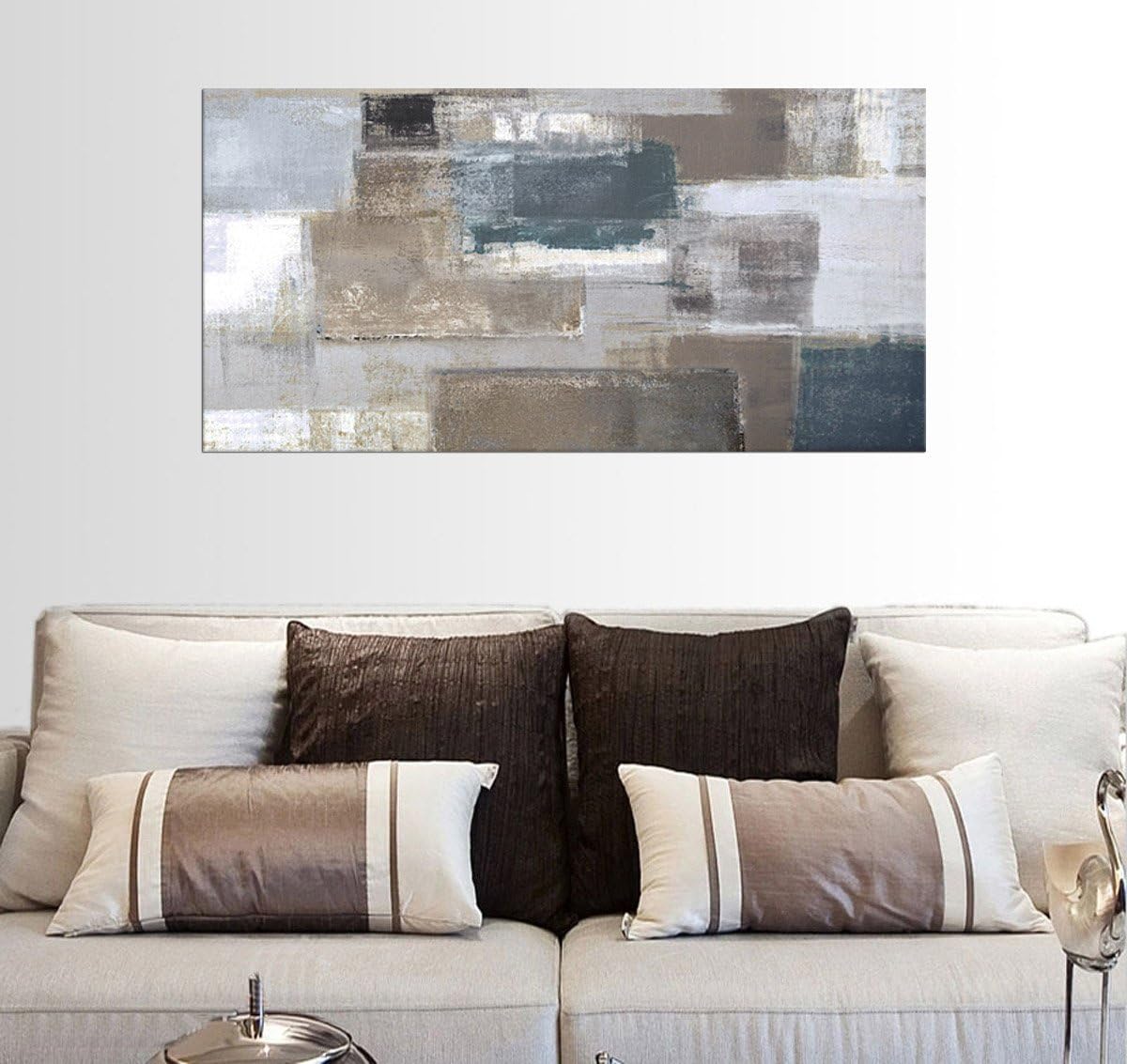 Abstract Canvas Wall Art 20 x 40 I41995