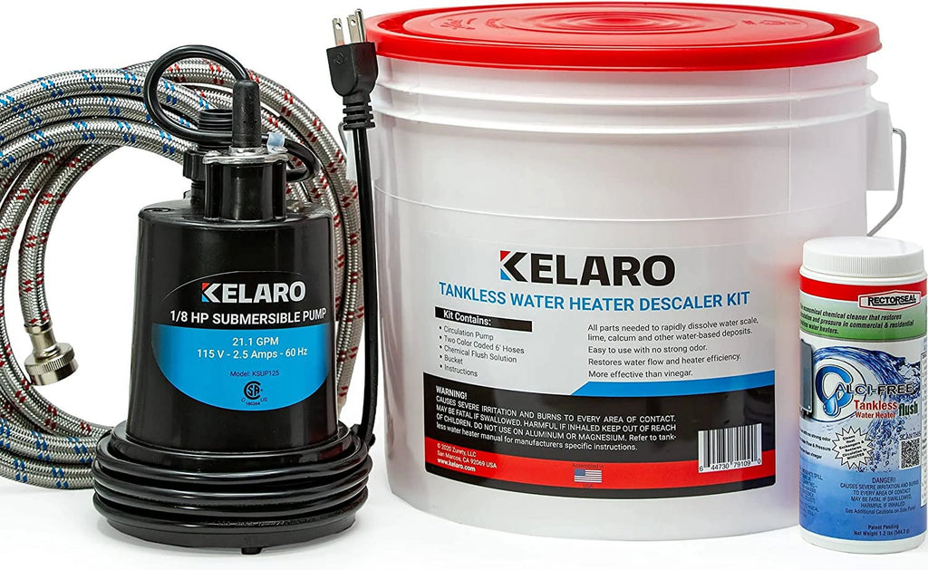 Tankless Water Heater Flushing Kit with Descaler U26914