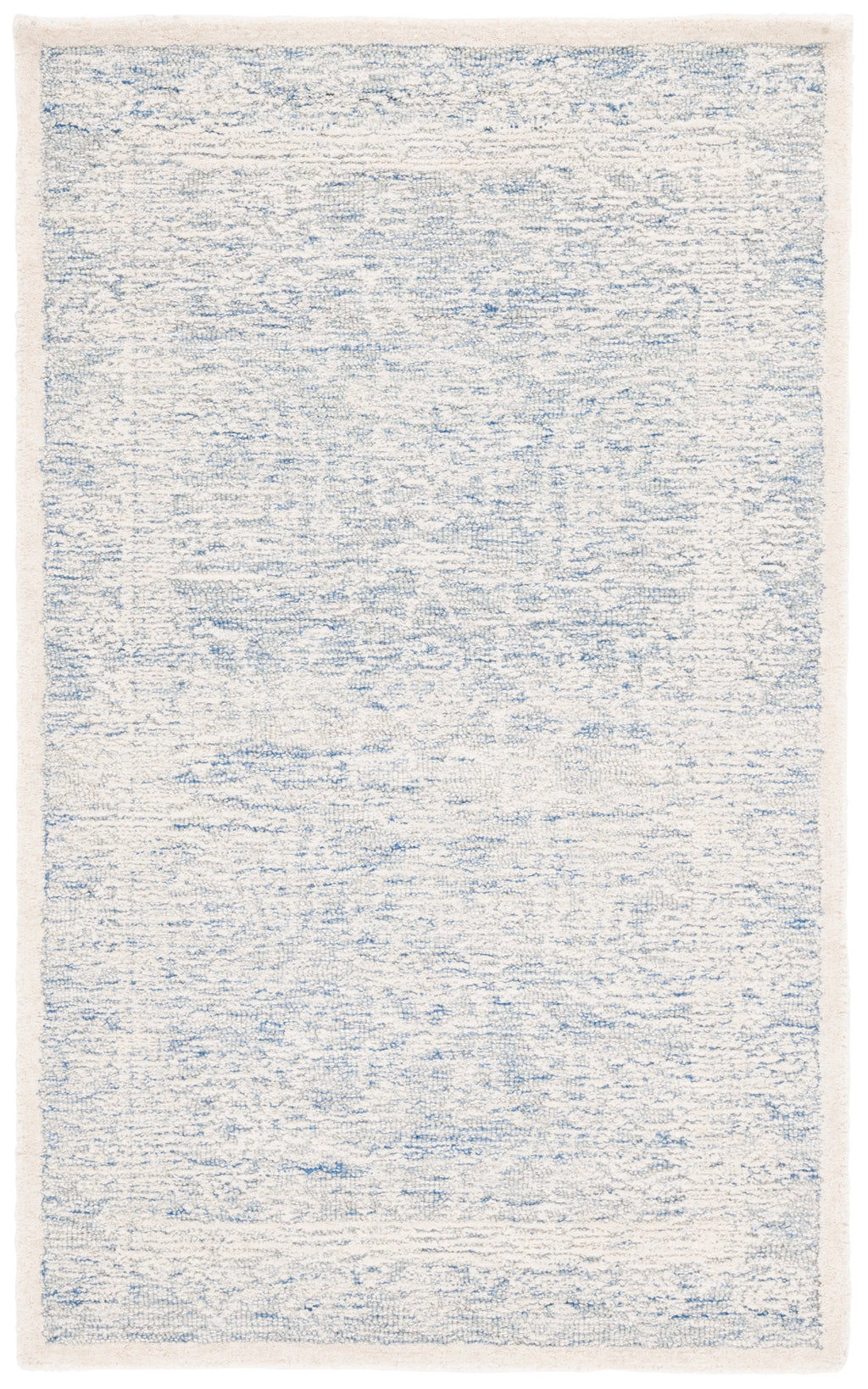 Blue Ivory Floral Area Rug 3' x 5' X36810