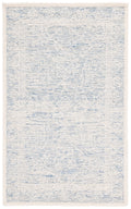Blue Ivory Floral Area Rug 3' x 5' X36810