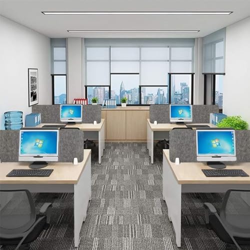 2 Pcs Desk Privacy Panels, 40x40cm H749