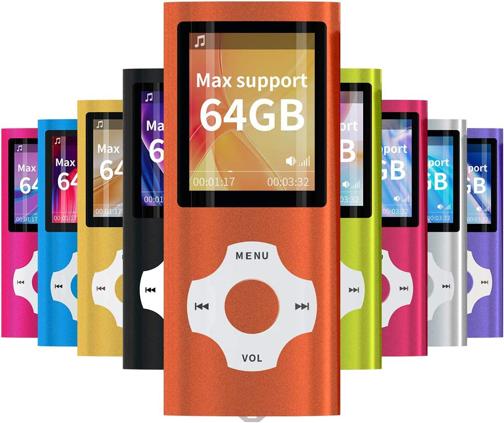 Black Slim 1.8 LCD Mp3 Mp4 Media Player S2132