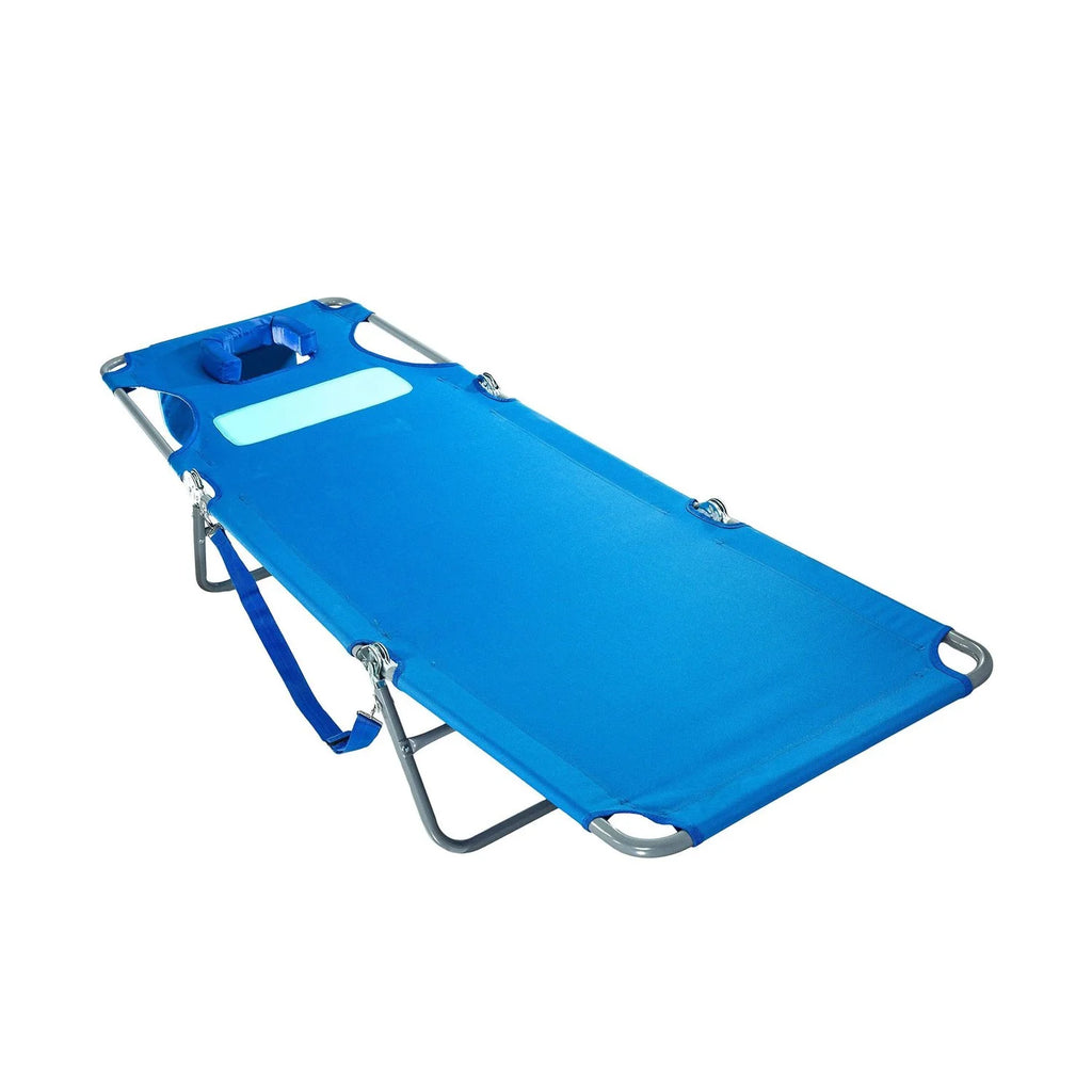 Face Down Sunbathing Chaise Lounge Beach Chair, 2 Pack N12570