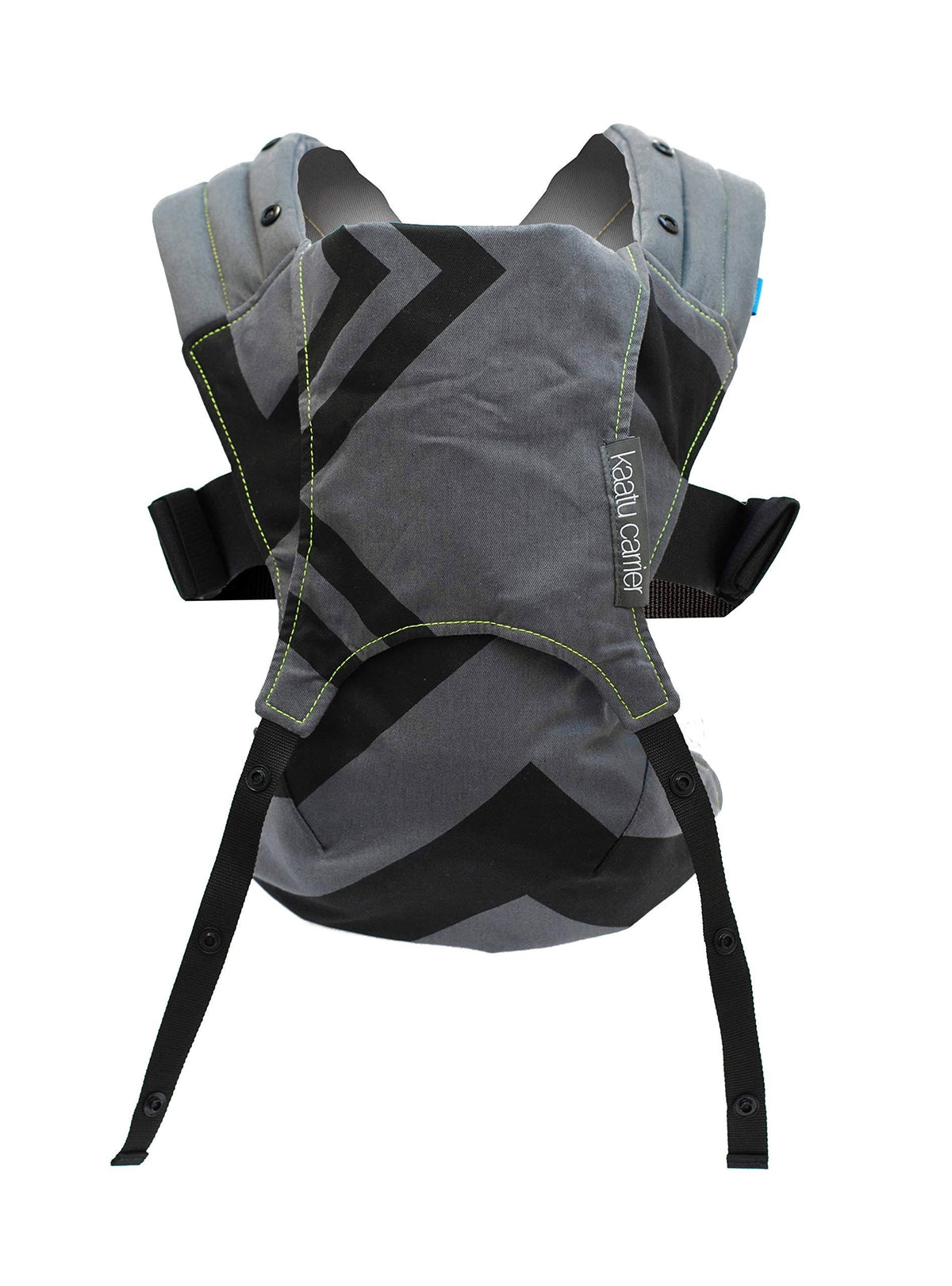 2 in 1 Baby Carrier Charcoal Grey Black Zigzag E352