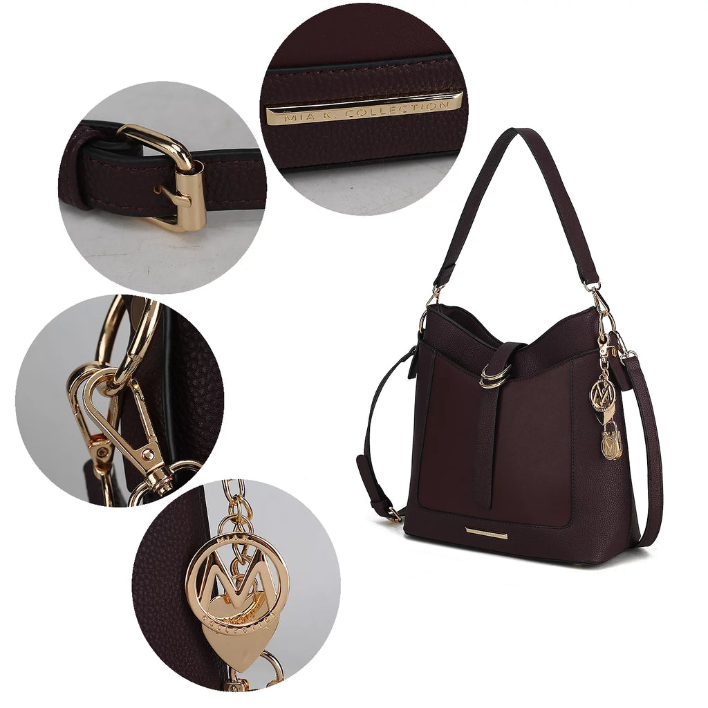 Vegan Leather Womens Shoulder Handbag C9380