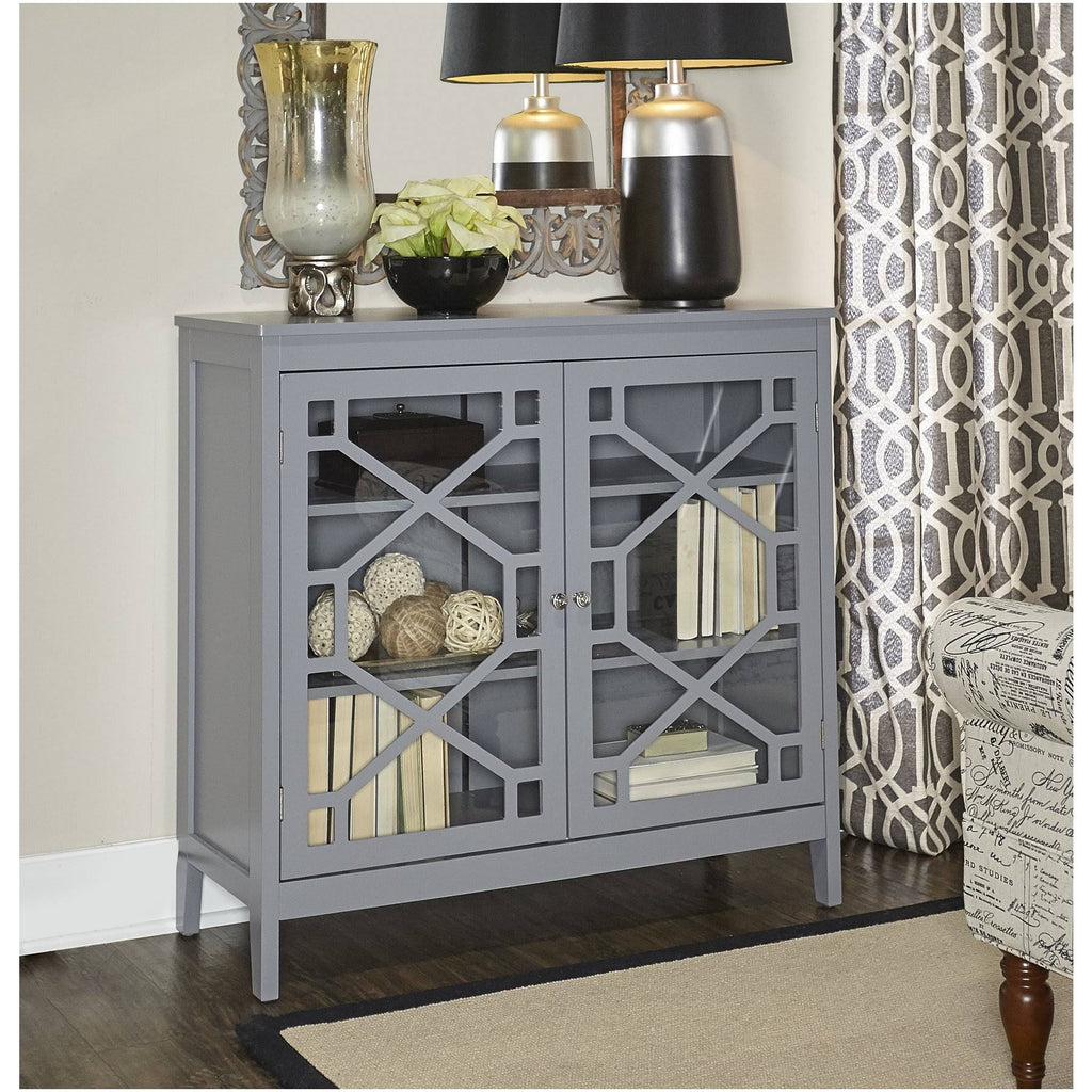 Gray Large Cabinet V3925