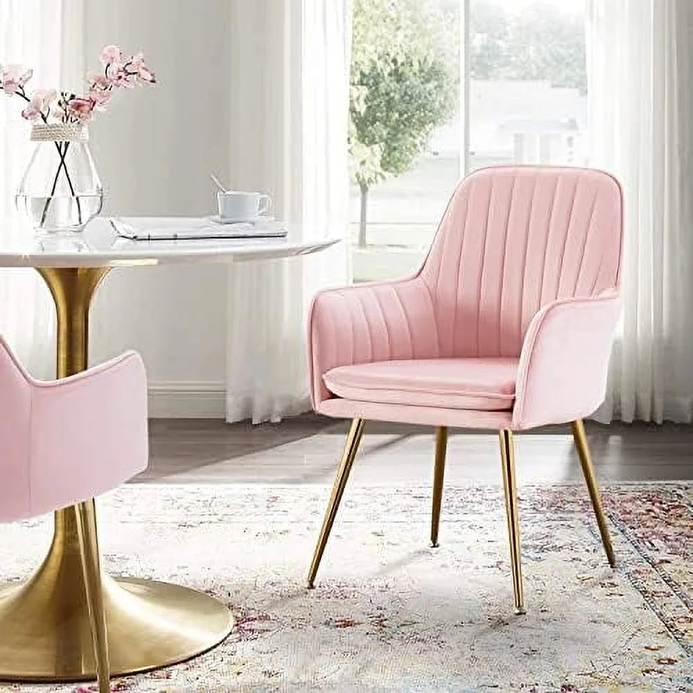 Beige Velvet Accent Chair A913837