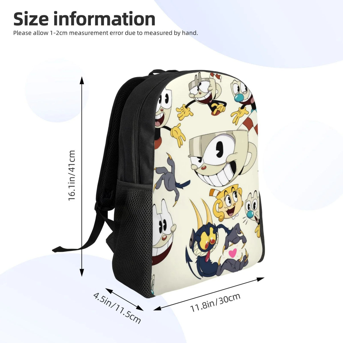 Lightweight Unisex Daypack Backpack W576