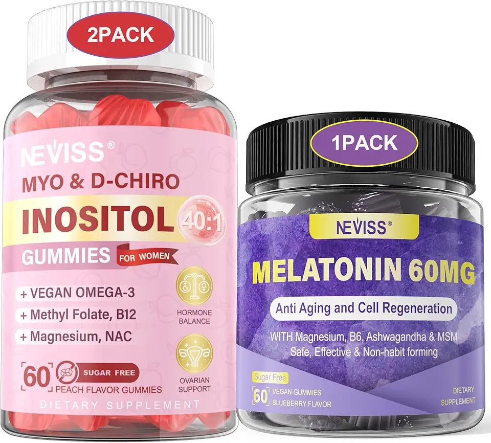 Myo-Inositol & D-Chiro Inositol Gummies Z144
