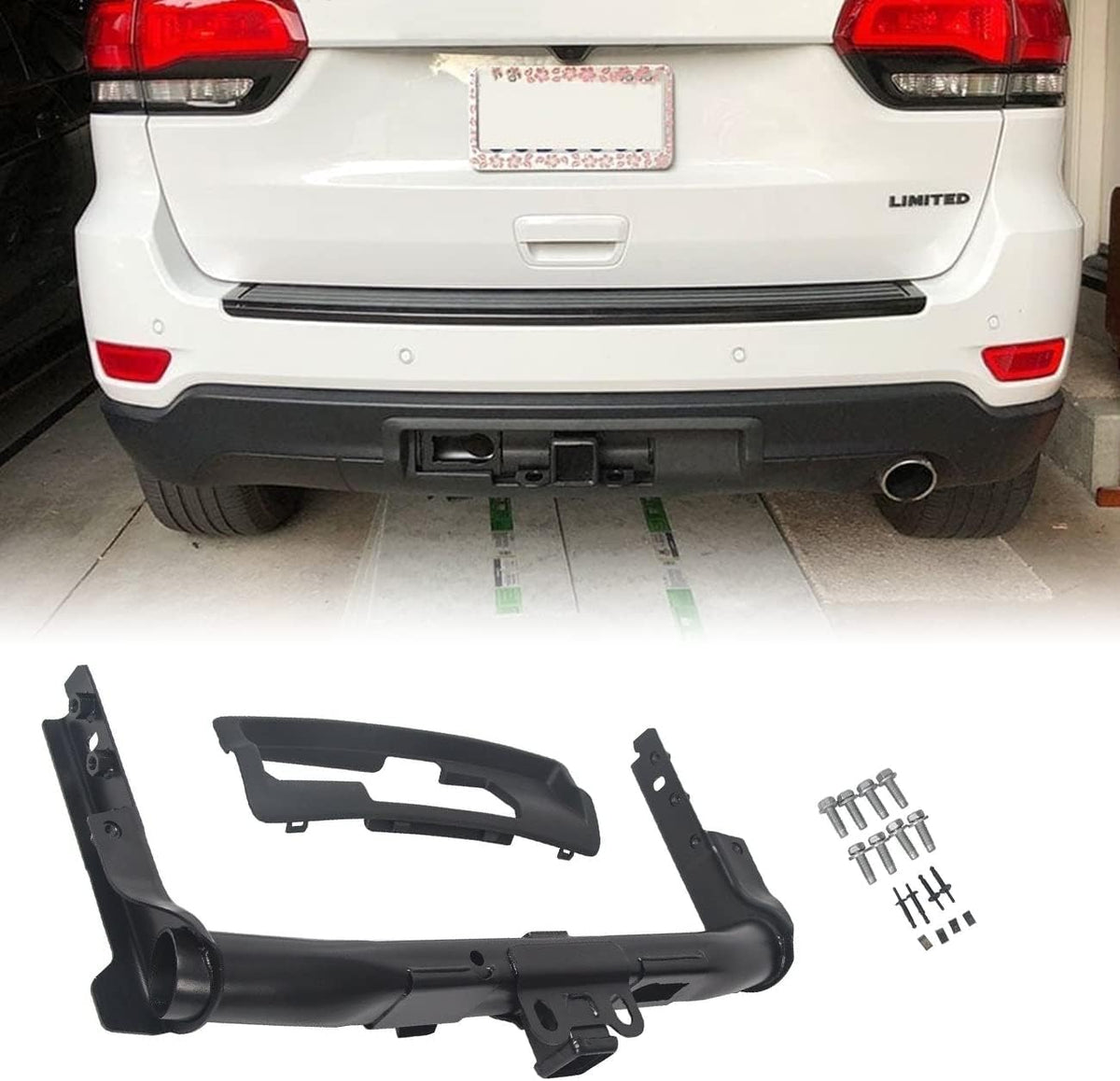 Trailer Hitch Receiver and Bezel N8607