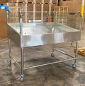 60 Seafood Display Table Ice Bin Cold Insulated Fish Meat M986