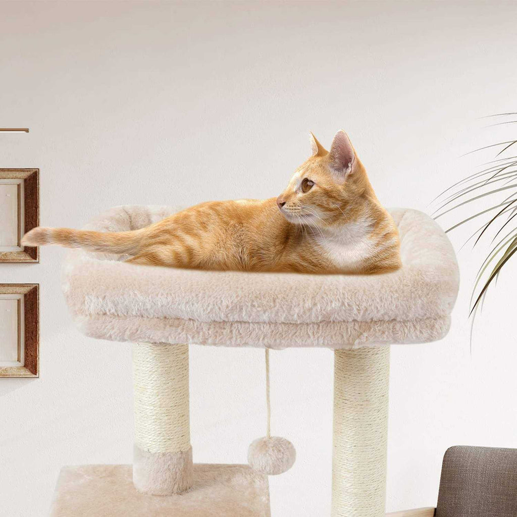 Cat Tree with Scratching Posts and Jump Platform I271