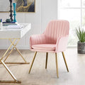 Beige Velvet Accent Chair A913837