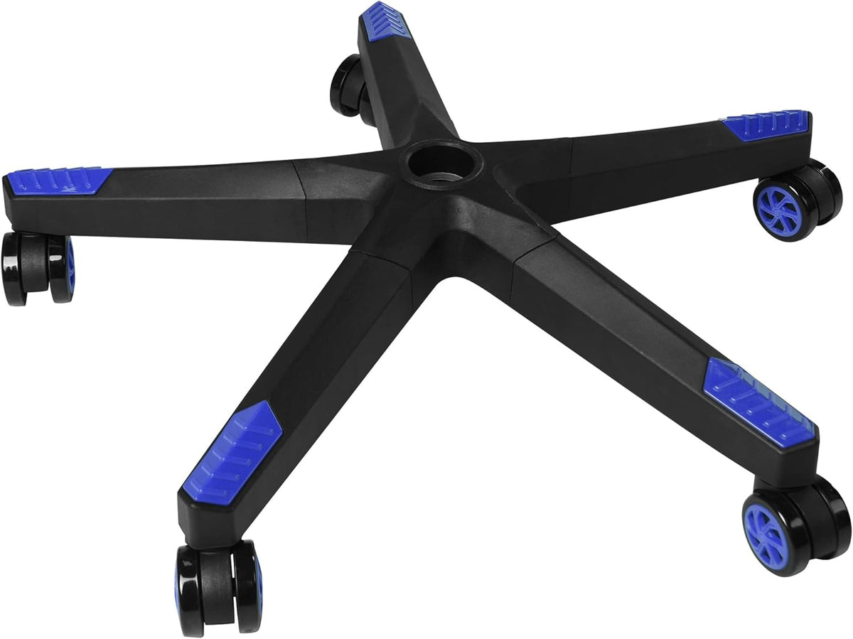 28 inch Nylon Gaming Chair Base Replacement with 5 Casters I99770