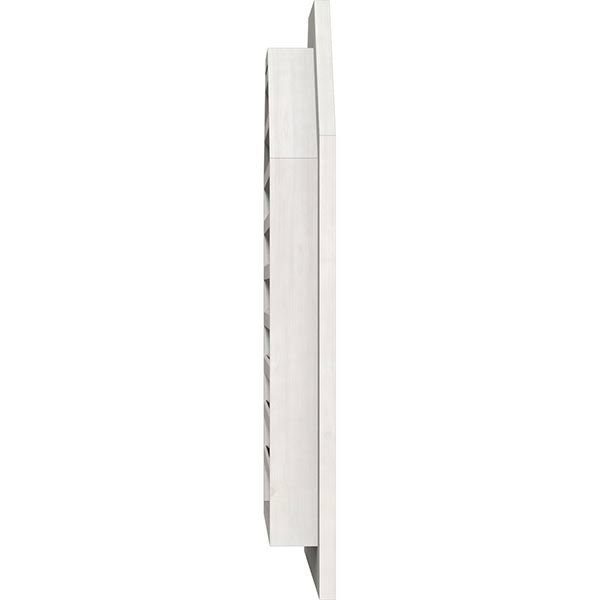 Primed Octagonal Top Gable Vent F89693