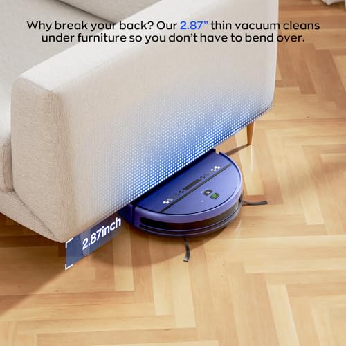 2-in-1 Robot Vacuum and Mop Combo, 2300Pa Suction W634474