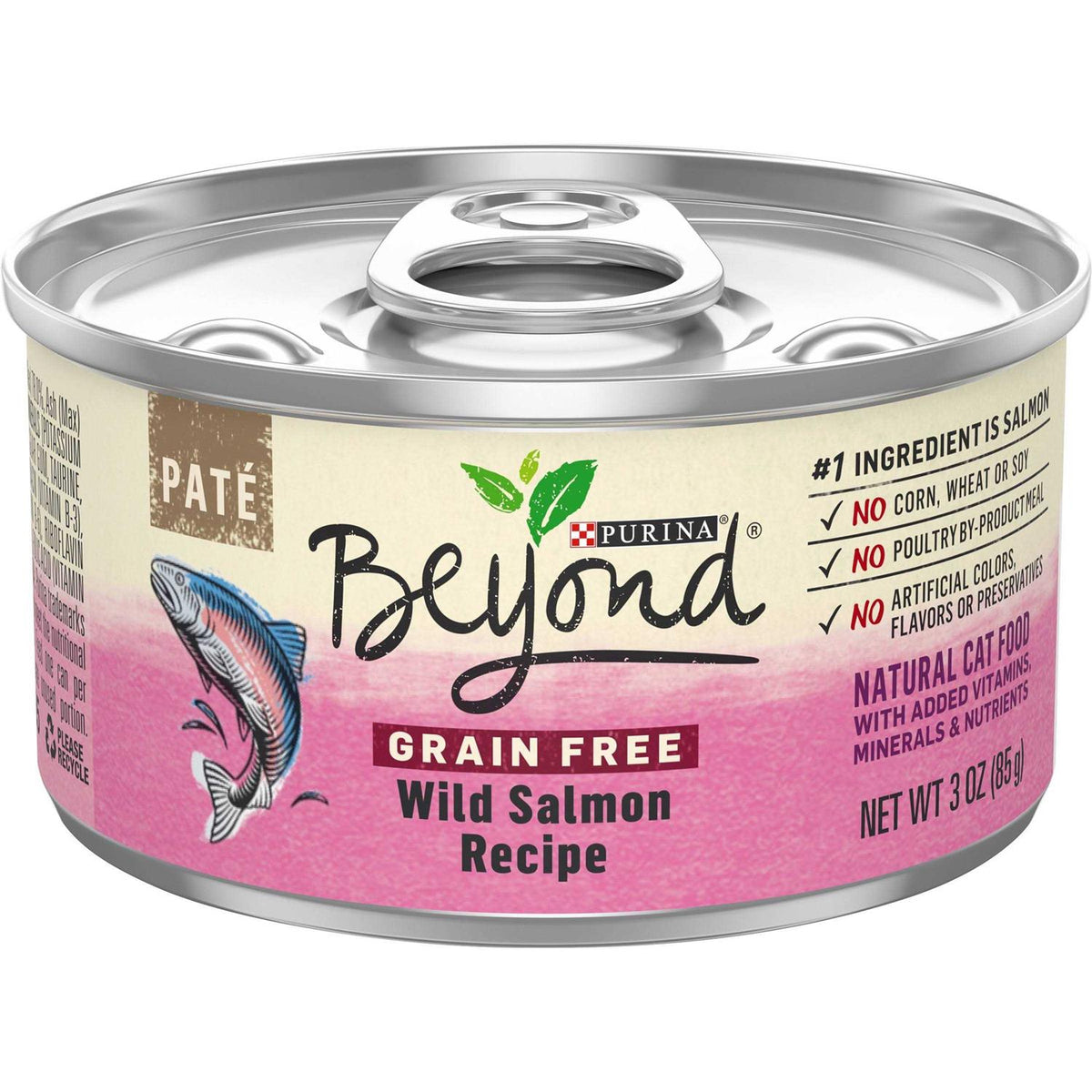 Grain Free Wild Salmon Wet Cat Food Pate G92299