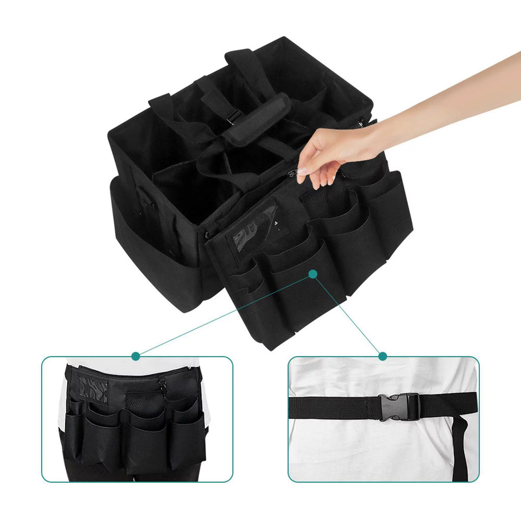 Wearable Cleaning Supply Organizer Tote with Apron T1338