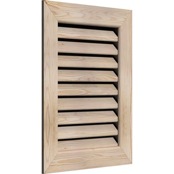 Vertical Gable Vent Unfinished Functional N892449