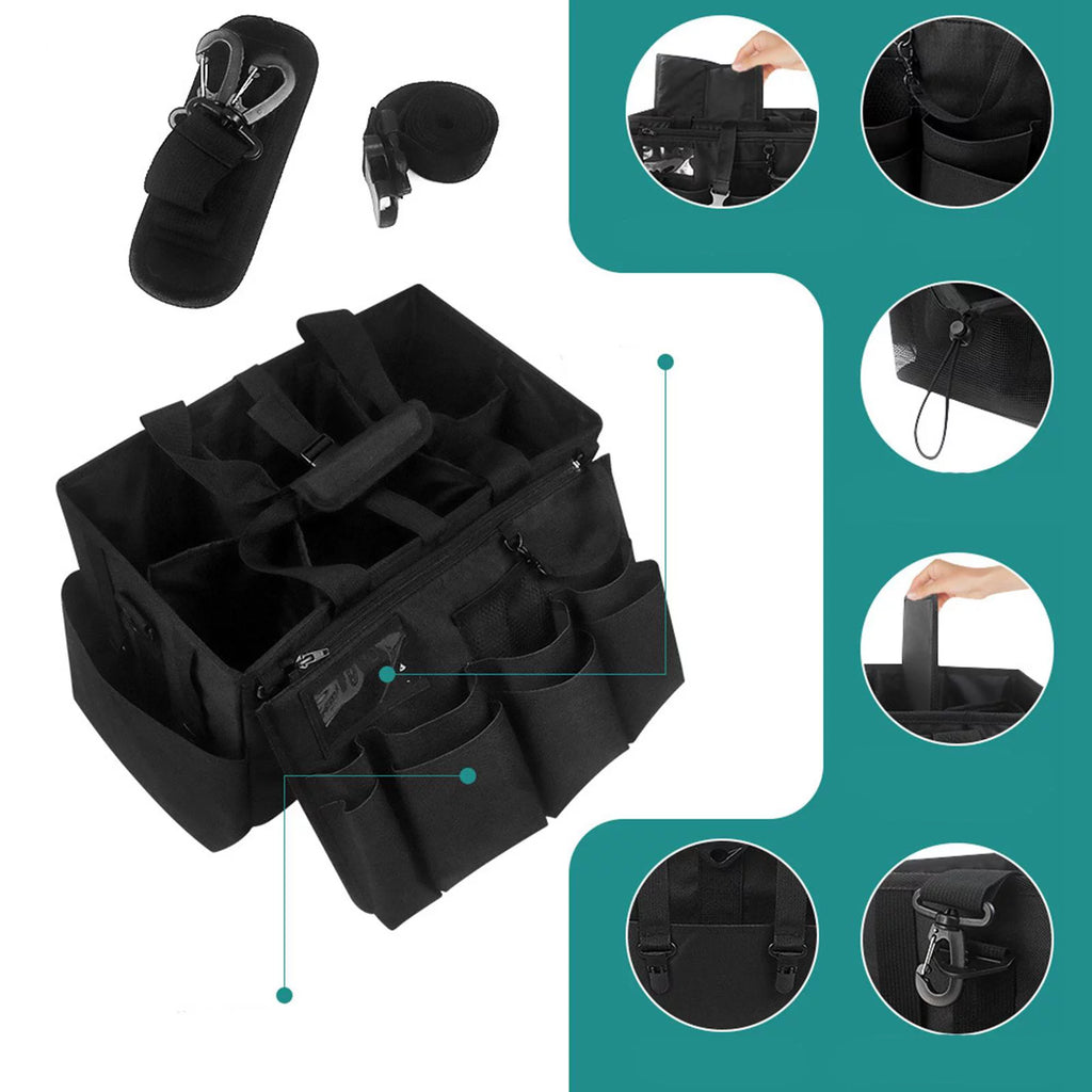 Wearable Cleaning Supply Organizer Tote with Apron T1338