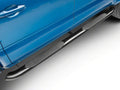 Black Oval Bent End Side Step Bars W978093