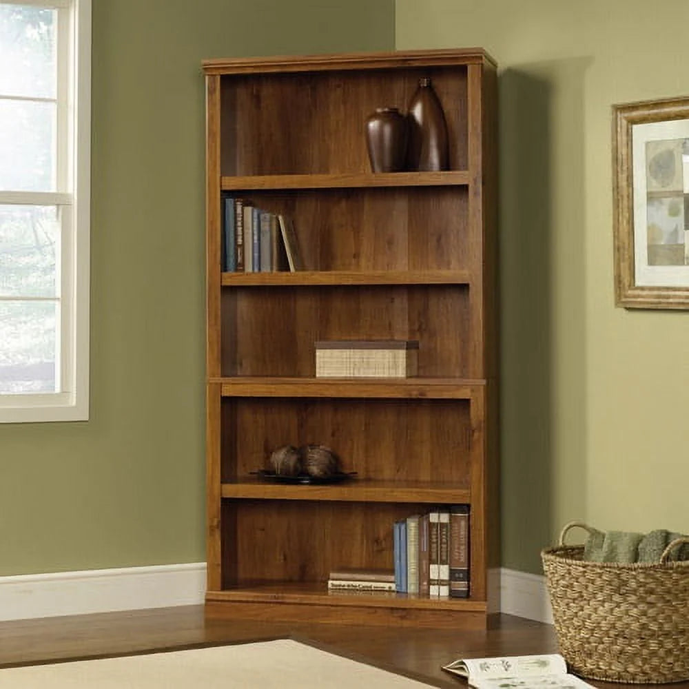 Chalked Chestnut 5-Shelf Bookcase A4471