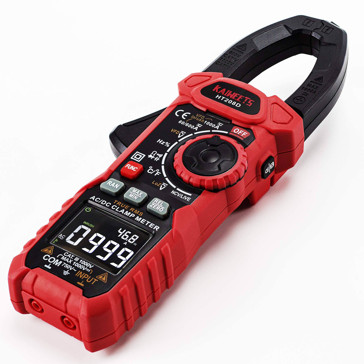 1000A True RMS Digital Clamp Meter T185