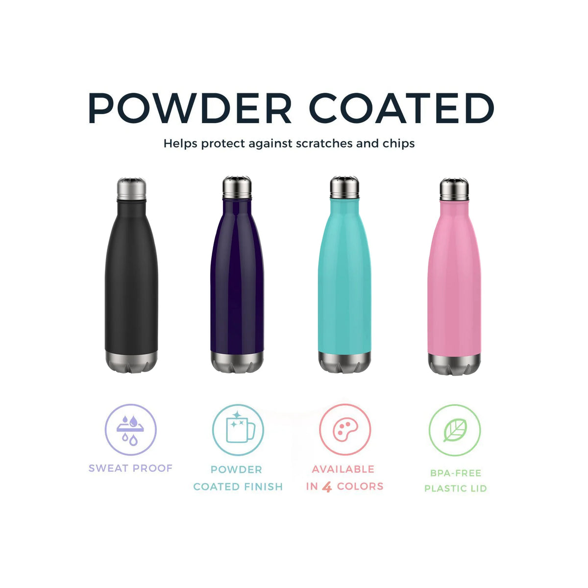 17 oz Navy Water Bottle A151