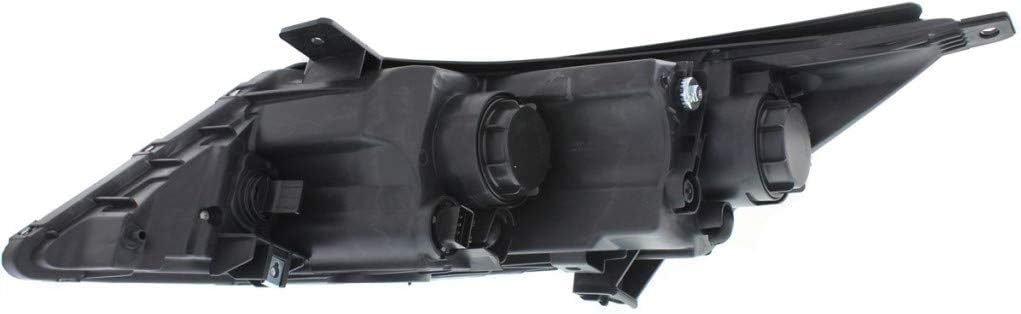 Halogen Headlight Assembly for Kia Sportage 2011 2012 Passenger Side B658