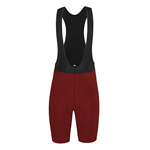 Men's Cycling Bib Shorts with 4D Padded Anti-Slip Cuff L406