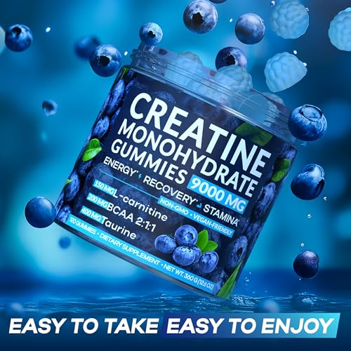 Creatine Monohydrate Gummies 9000 mg, 120 Count K97666