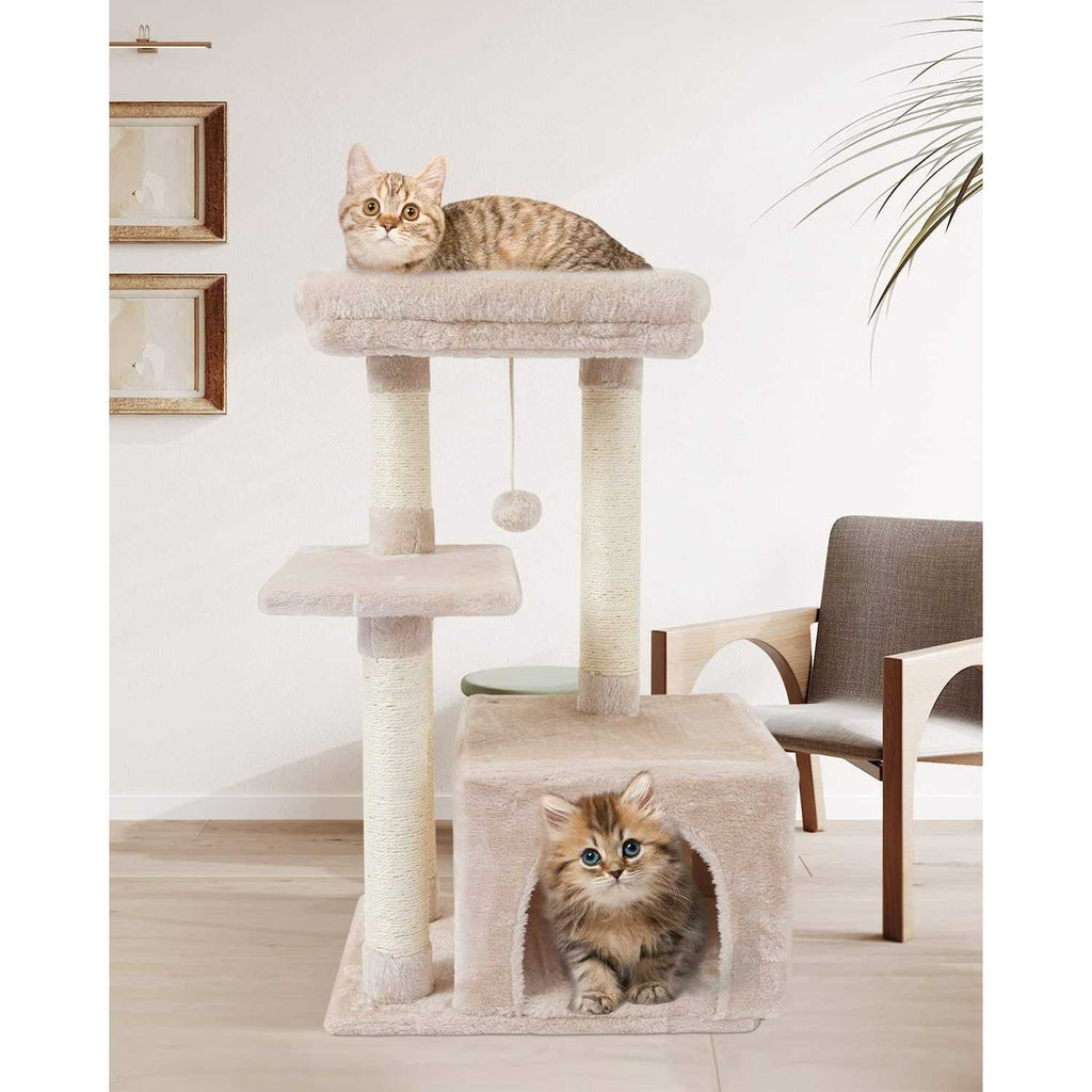 Cat Tree with Scratching Posts and Jump Platform I271