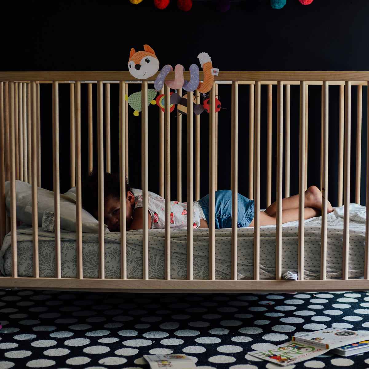 Fox Plush Stroller Crib Toy H6392