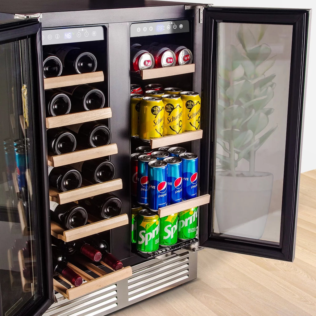 24'' Dual Zone Wine Refrigerator Z618