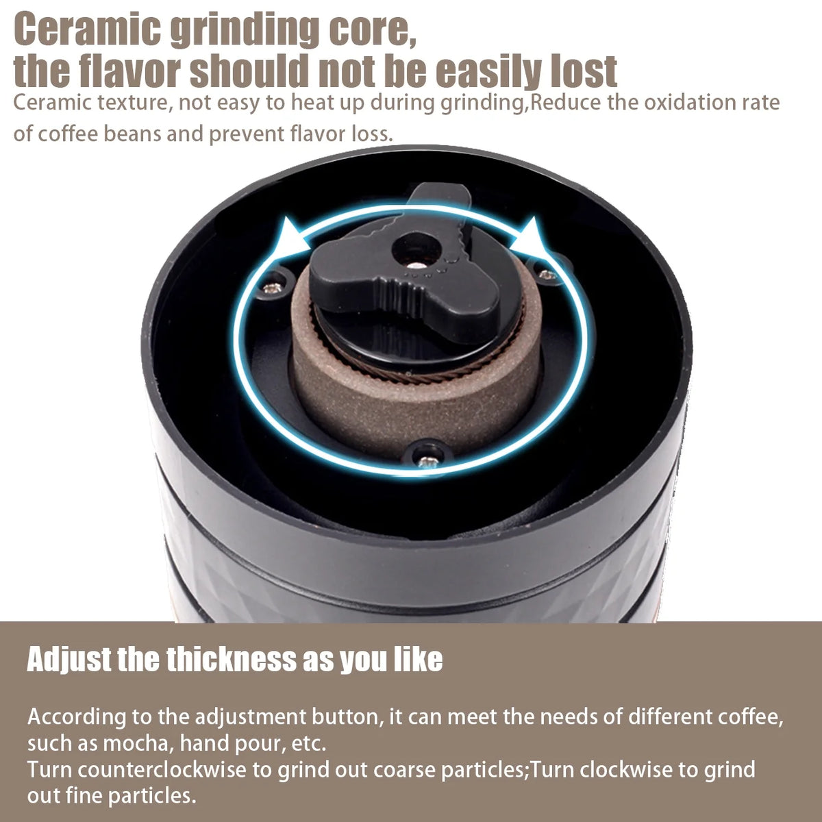 Cordless Burr Electric Coffee Grinder N9177