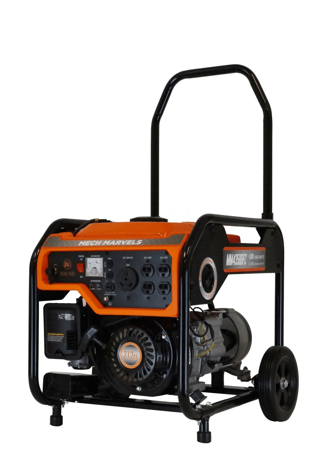 4000 Watt Dual Fuel Portable Generator V57435