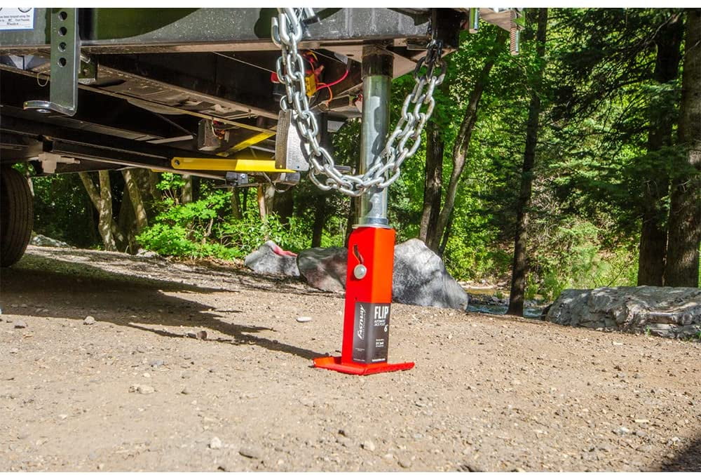 2,000 lbs. A-Frame Trailer Jack with 4" Flip Foot S856178