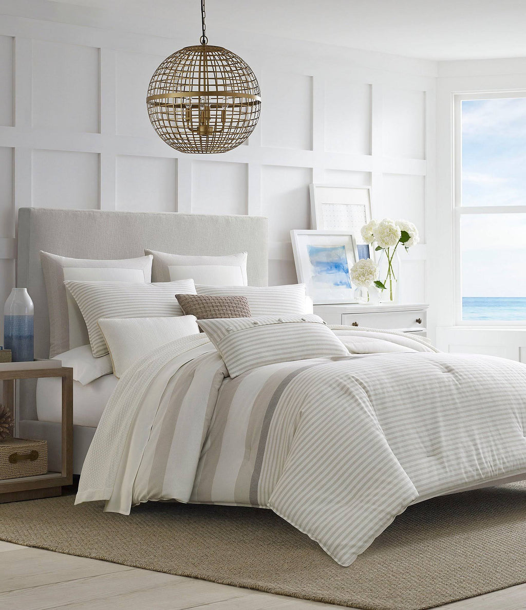Beige King Duvet Cover Set I187173